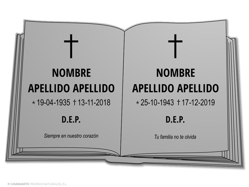 Placa Funeraria PF01205903 Placa Funeraria PF01205903