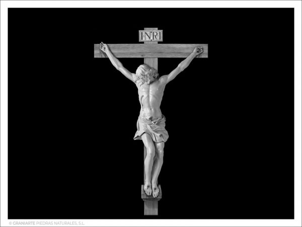 Cristo Crucificado - Grabado directo sin formato