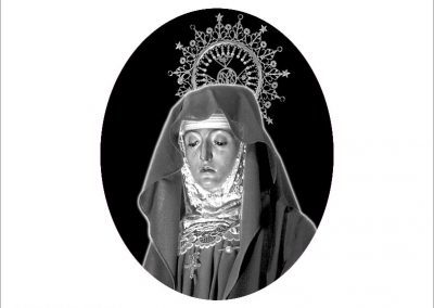 Grabado IML.015 Virgen de la Soledad