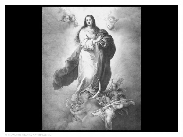 Inmaculada Concepción - Grabado directo sin formato
