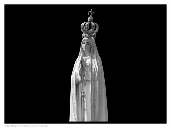 Virgen de Fátima - Grabado directo sin formato