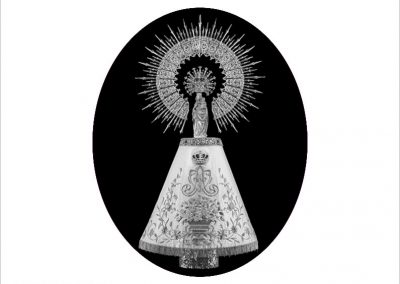 Grabado IML.020 Virgen del Pilar