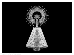Virgen del Pilar - Grabado directo sin formato