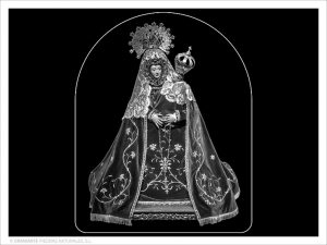 Virgen del Viso - Grabado directo en capilla