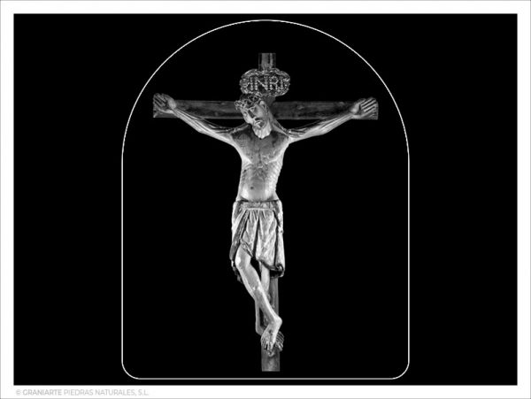 Cristo de Morales - Grabado directo en capilla