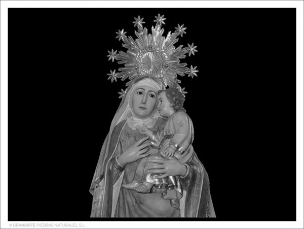 Virgen de la Salud - Grabado directo sin formato