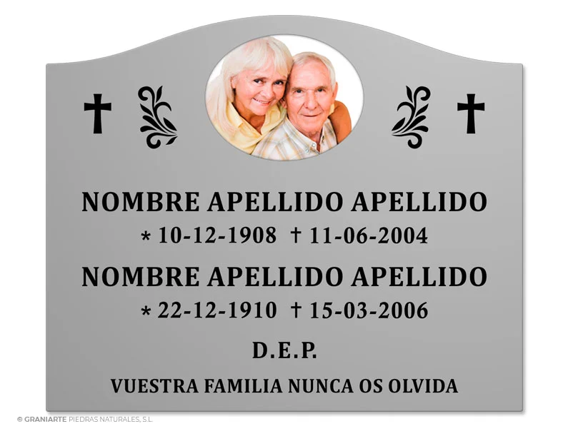 Placa Funeraria PF03105903 Placa Funeraria PF03105903