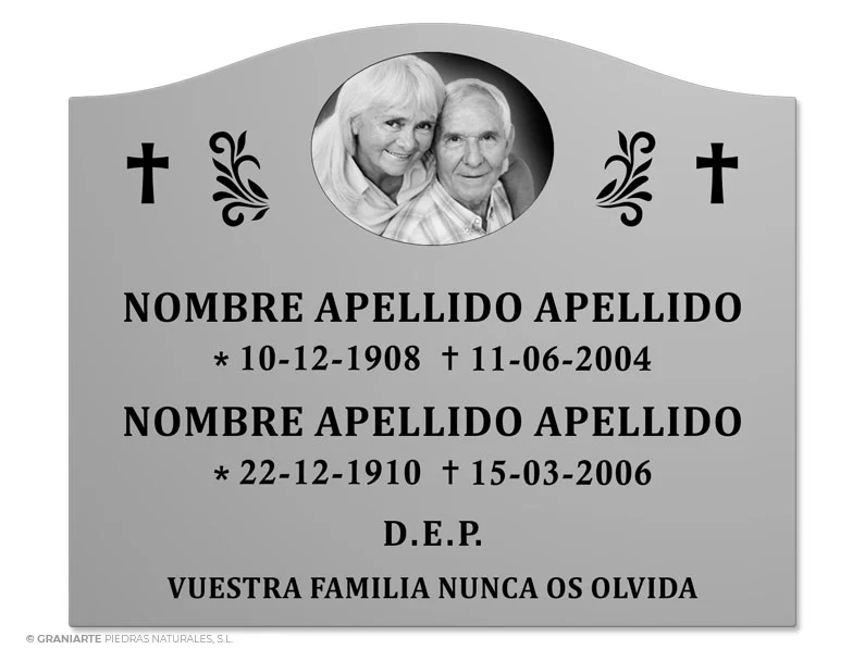 Placa Funeraria PF03205903 Placa Funeraria PF03205903
