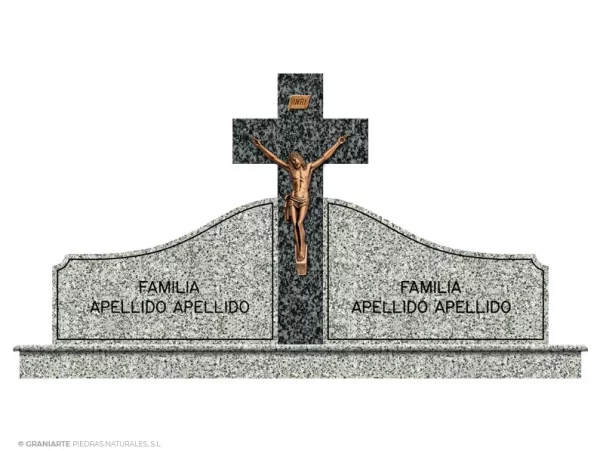 Frente Panteón FR049004 Cristo