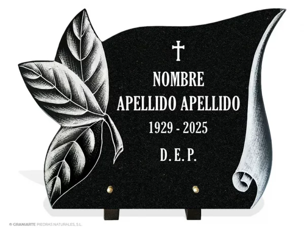 Placa Funeraria PF034025
