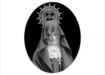 Grabado IML.007 Virgen de la Soledad