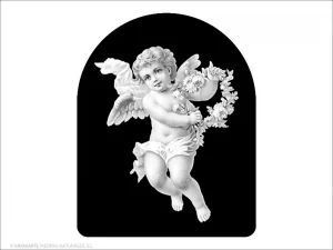 Angelito - Grabado cajeado en capilla
