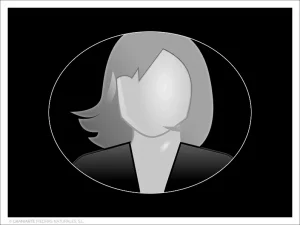 Personalizado - Grabado directo en óvalo horizontal