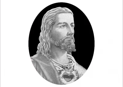 Grabado IML.013 Corazón de Jesús