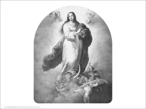 Inmaculada Concepción - Grabado cajeado en capilla