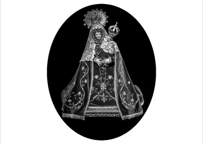 Grabado IML.028 Virgen del Viso