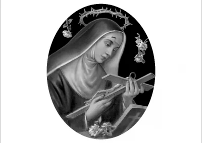 Grabado IML.030 Santa Rita