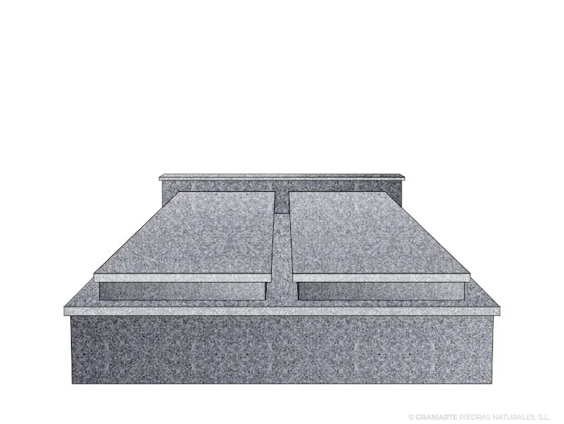 Estructura de Panteón Doble