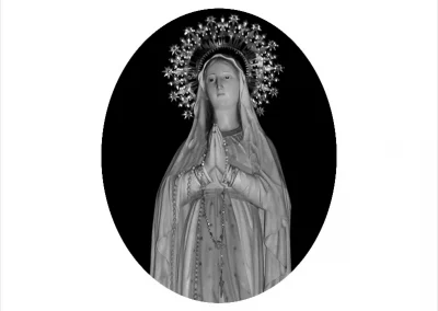 Grabado IML.037 Nuestra Sra. de Lourdes