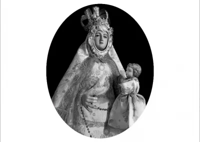 Grabado IML.039 Virgen del Rosario